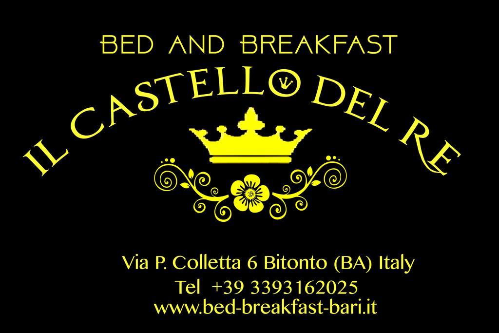 Bed and Breakfast Il Castello Del Re Бітонто Екстер'єр фото